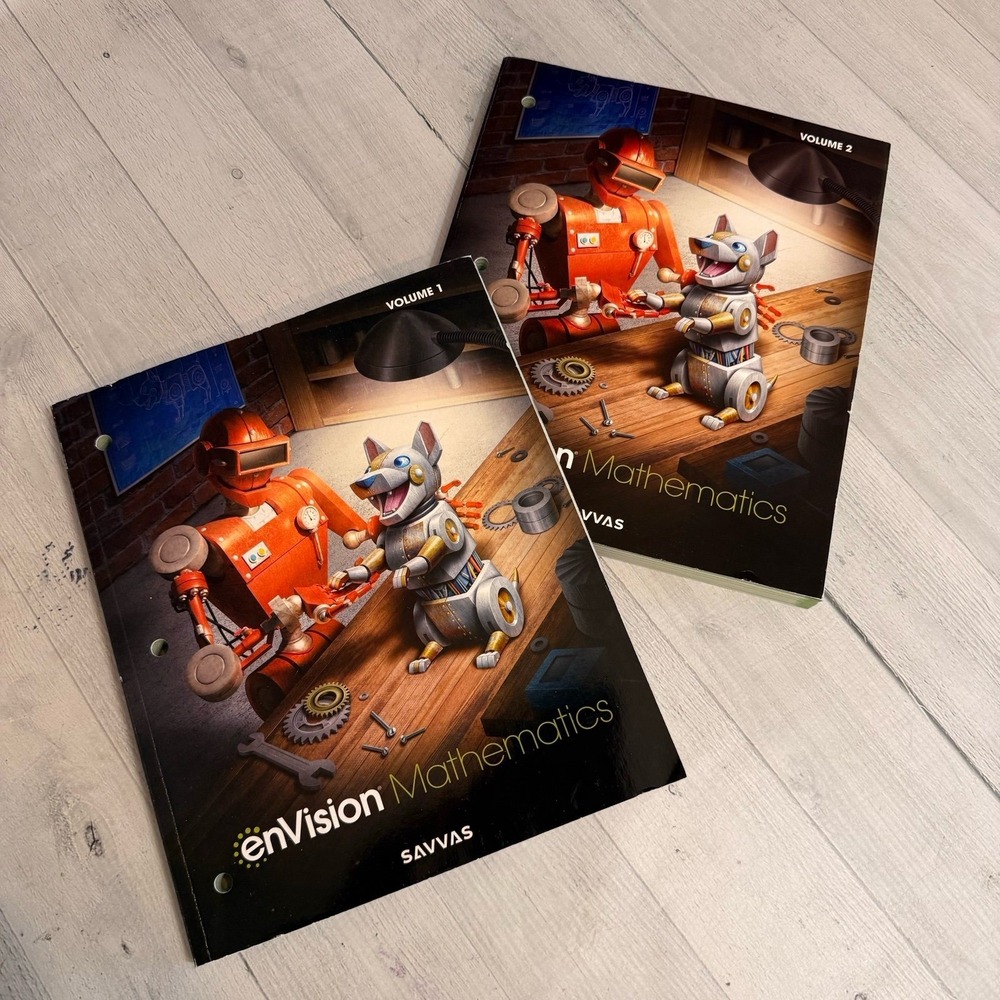 Envision Mathematics volume 1‎ and 2
